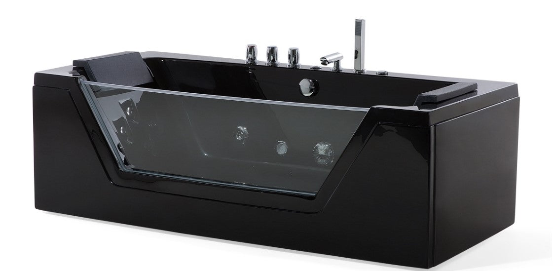 Masažna kad ART - Solaire črna