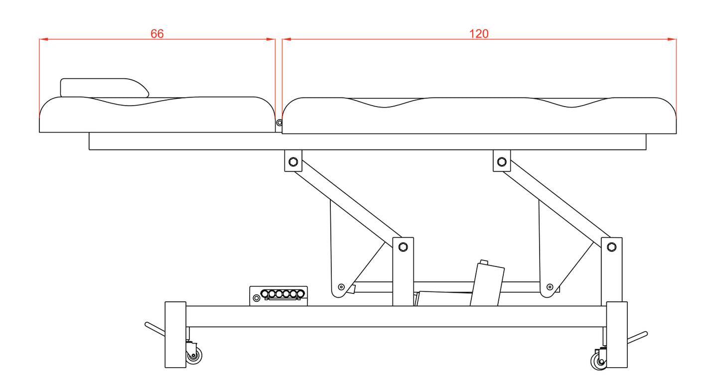 Masažna miza Fox-2212  Lumb 