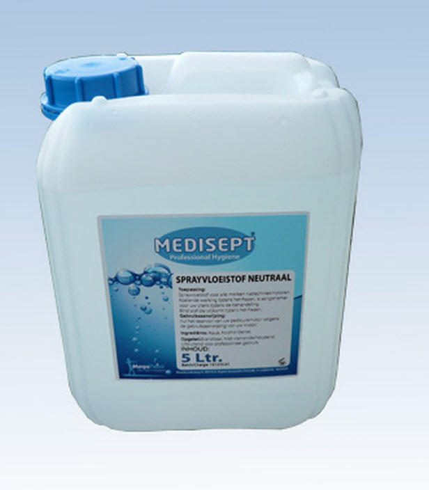 MEDISEPT tekočina za strojčke za pedikuro - nevtralna - 5L