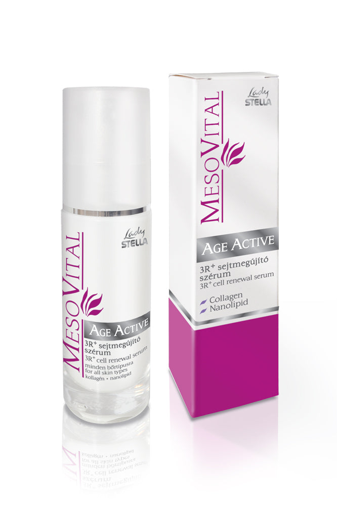 MESOVITAL Age Active 3R+ obnovitveni serum za vse tipe kože 30ml