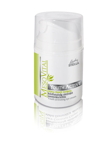 MesoVital YOUTH ACTIVE pomlajevalna krema za okrog oči z matičnimi celicami jabolka za vse tipe kože po 35. letu starosti 40ml 