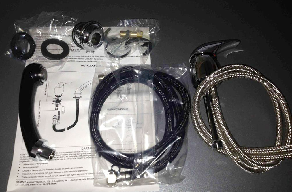 Nadomestna komplet tuš armatura za frizerski umivalnik 