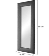 Ogledalo za frizerski salon Emma_dimenzije