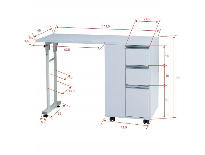 Miza za manikuro WK-M016 | Plex