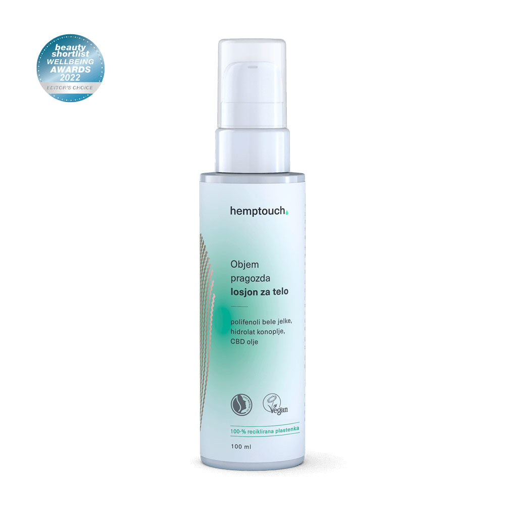 Objem pragozda losjon za telo | Hemptouch | 100 ml