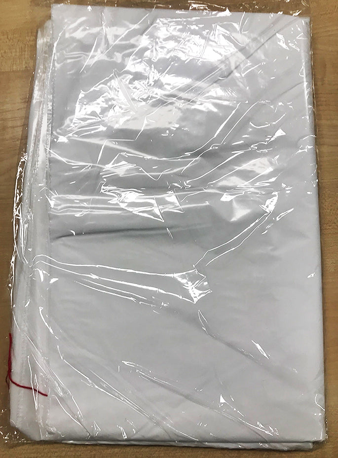 PVC Ogrinjalo za enkratno uporabo 50/1 | prozorno - belo