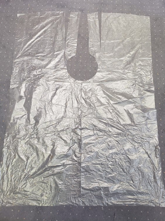 PVC Ogrinjalo za enkratno uporabo 50/1 | prozorno - belo