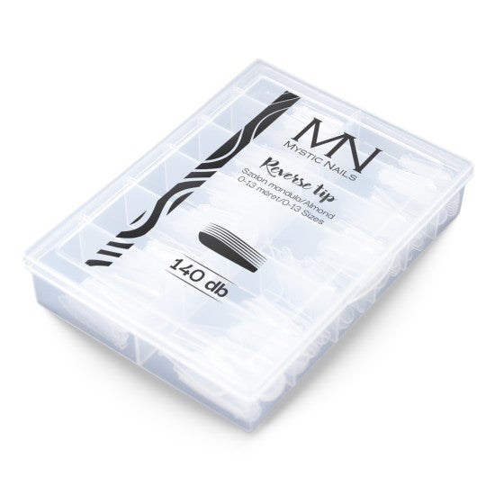VT - Mystic Nails Almond Reverse Tip (140kos/box)