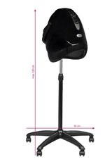 Samostoječi sušilec las | hauba - AS7928 - črna dimenzije