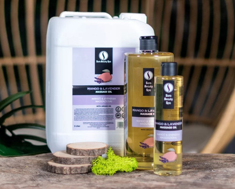 SBS | Arganovo masažno olje z mangom in sivko 250ml