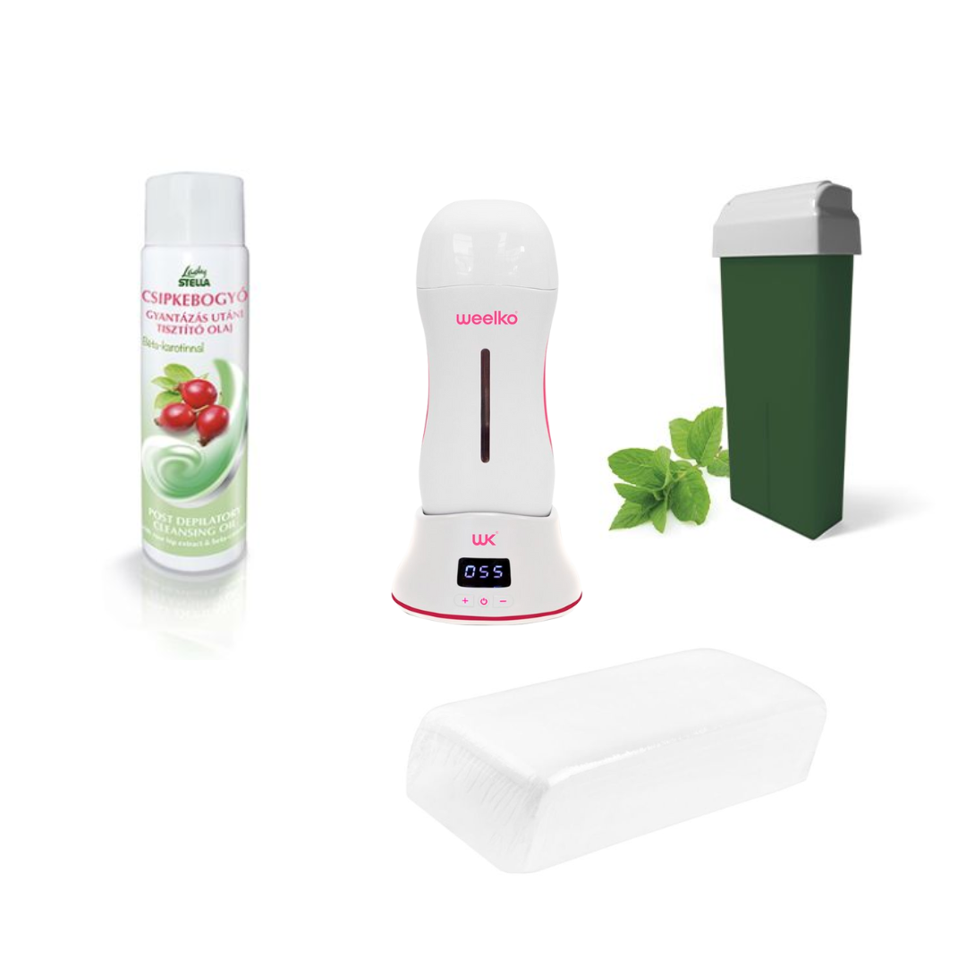 Depilacijski set za domačo in profesionalno uporabo | Enojni grelec za vosek OneWax