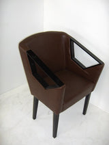 Stol za čakalnico za frizerski salon Metallic