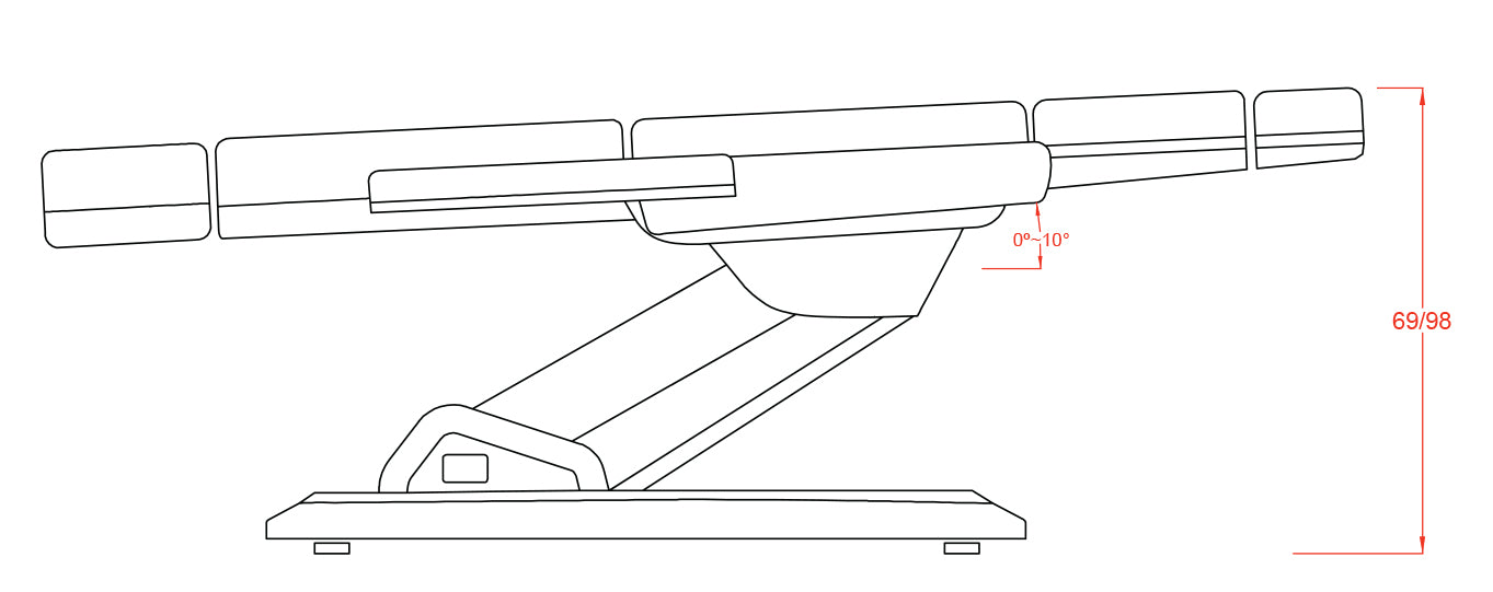 Stol za pedikuro - električni Fox-2235C | Medial | 