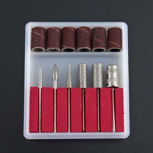 Svedri za pedikuro in manikuro -  set 