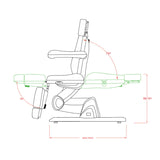 Pedikerski stol Fox-2250A | Talus