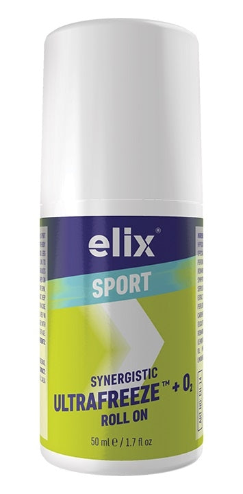 elix SPORT SYNERGISTIC ULTRAFREEZE + O2 roll on 50ml