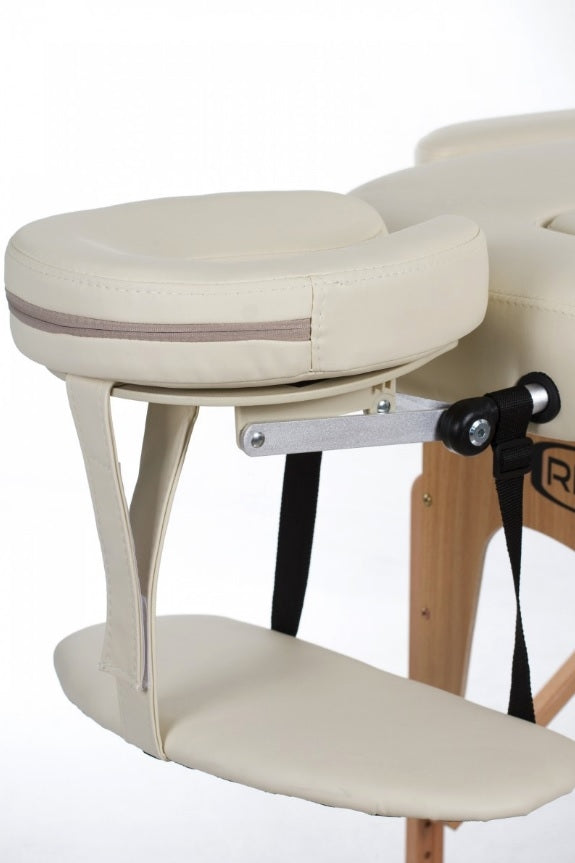 Prenosna masažna miza VIP OVAL 3 Cream