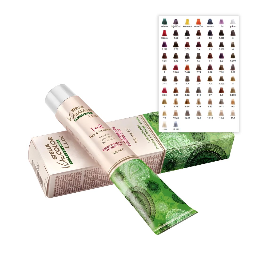 Vita Color Lux profesionalna barva za lase z nizko vsebnostjo amonijaka 100ml