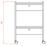 Voziček za odlaganje Fox-1019 | Easy+ |