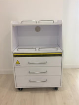 Voziček za odlaganje z UV sterilizatorjem in izvlečnim pladnjem | Fox-1032 | SPIN |