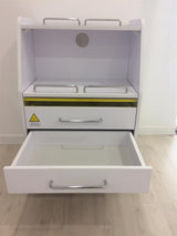 Voziček za odlaganje z UV sterilizatorjem in izvlečnim pladnjem | Fox-1032 | SPIN |