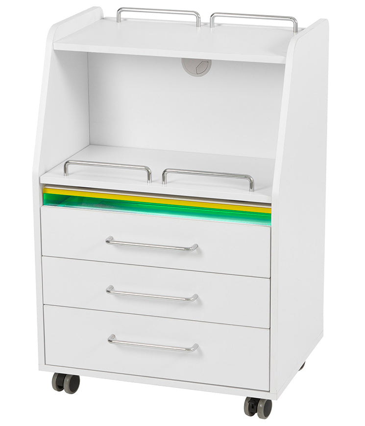 Voziček za odlaganje z UV sterilizatorjem in izvlečnim pladnjem WK-T001 SPIN