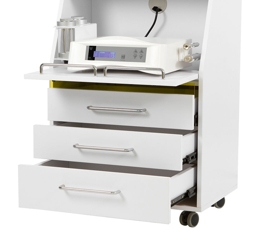 Voziček za odlaganje z UV sterilizatorjem in izvlečnim pladnjem WK-T001 SPIN