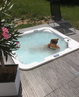 Zunanji SPA masažni bazen ART - King zunaj