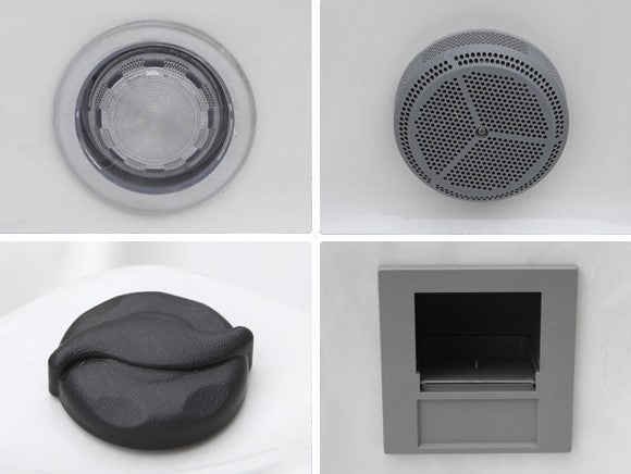 Zunanji SPA masažni bazen ART - Wind