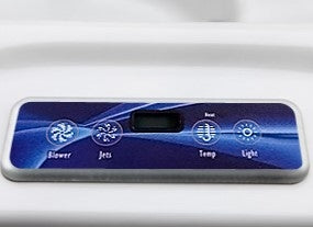 Zunanji SPA masažni bazen ART - Wind računalniški terminal